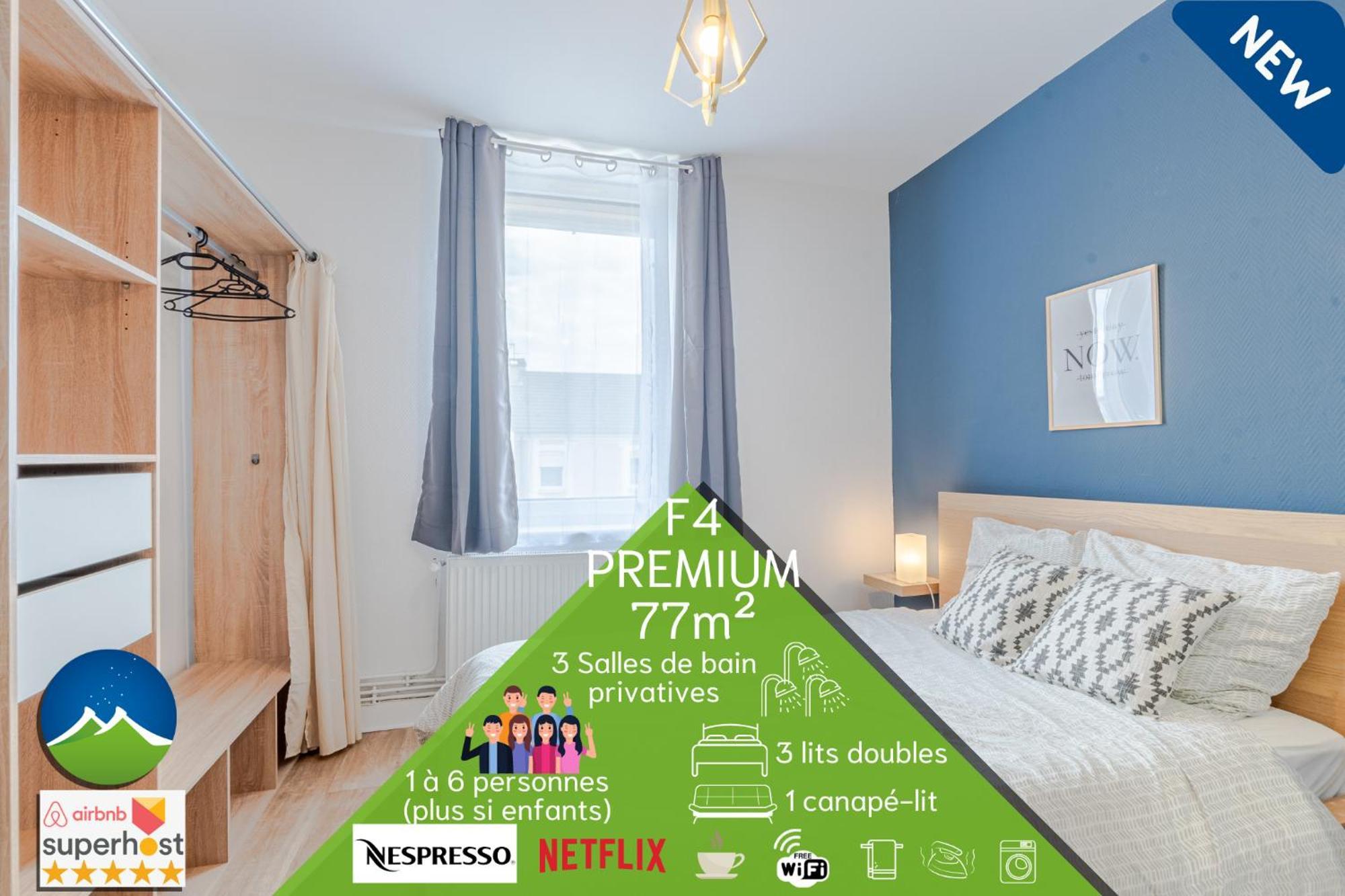 3 Appts - 3 A 7 Lits - Parfait 6 A 10 Pers - Max 26 Pers - 1 Immeuble - Convivialite, Rentabilite ------ English - 3 Apts - 3 To 7 Beds - Ideal For 6 To 10 Guests - Up To 26 - Same Building - Friendly, Flexible Hettange-Grande Exteriör bild